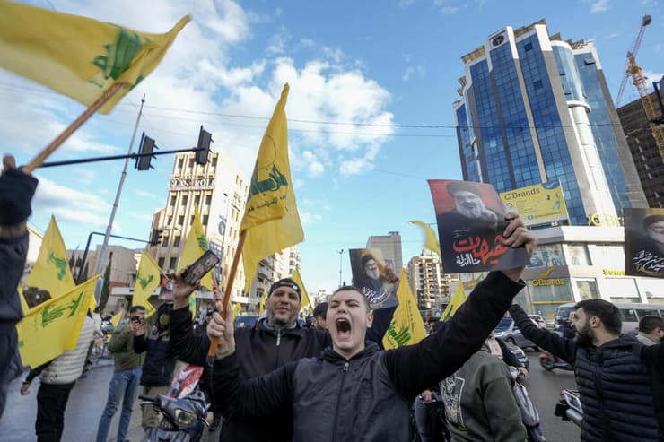 צילום: AP Photo/Bilal Hussein ביירות