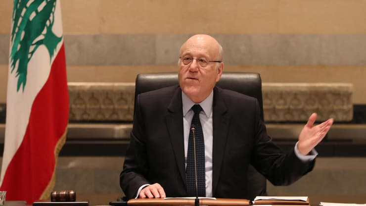 "נוכחות בכל שטחי לבנון". ראש הממשלה נג'יב מיקאתי (צילום: Dalati Nohra/Handout via REUTERS ) נג'יב מיקאתי