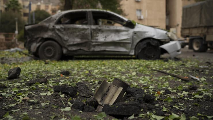 מראות הרס בקריית שמונה