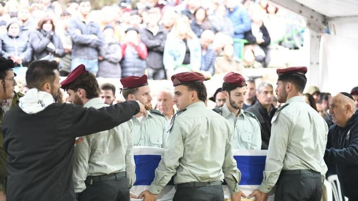 הלווייתו של רב סמל יונה בצלאל ז"ל בבית העלמין הצבאי בהר הרצל