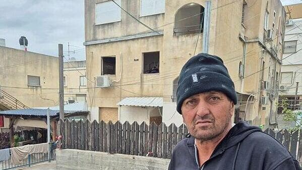 ביתה של ספאא קט המורה שנהרגה בשפרעם כתוצאה מפגיעה ישירה של רקטה ששוגרה מלבנון