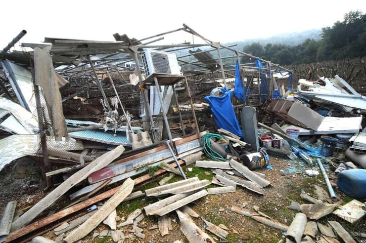 בצה"ל הזהירו שהכפרים השיעיים ייפגעו. ההרס במרגליות (צילום: אפי שריר) מרגליות אחרי ההסדרה עם לבנון