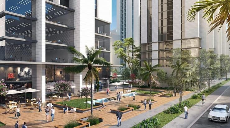 מתחם הפיאצה בחדרה. התחדשות עירונית במרכז העיר.