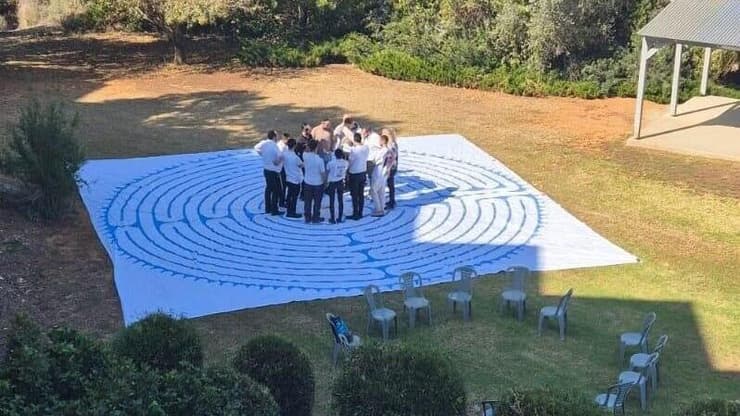 מתוך הריטריט. "צריך לטפל בנפש" (צילום: עמותת נט"ל) הריטריט של עמותת נט"ל