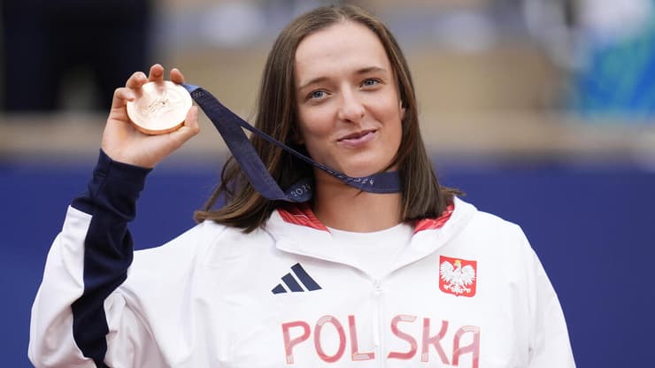 זכה להקלה? שוויונטק (צילום: AP Photo/Manu Fernandez, File) שוויונטק