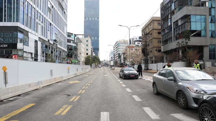 הבניין ברמת גן שנפגע משיגור