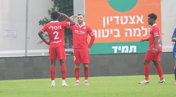 שלומי אזולאי חוגג עם ווסלי רוברטו