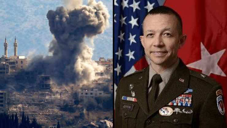 הגנרל ג'ספר ג'פרס, אחראי על יישום הפסקת האש בין ישראל ללבנון