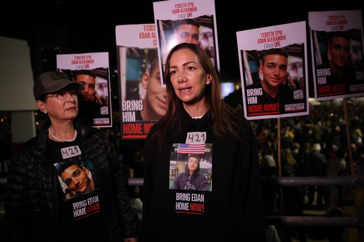 יעל אלכסנדר וורדה בן ברוך, אימו וסבתו של החטוף עידן אלכסנדר