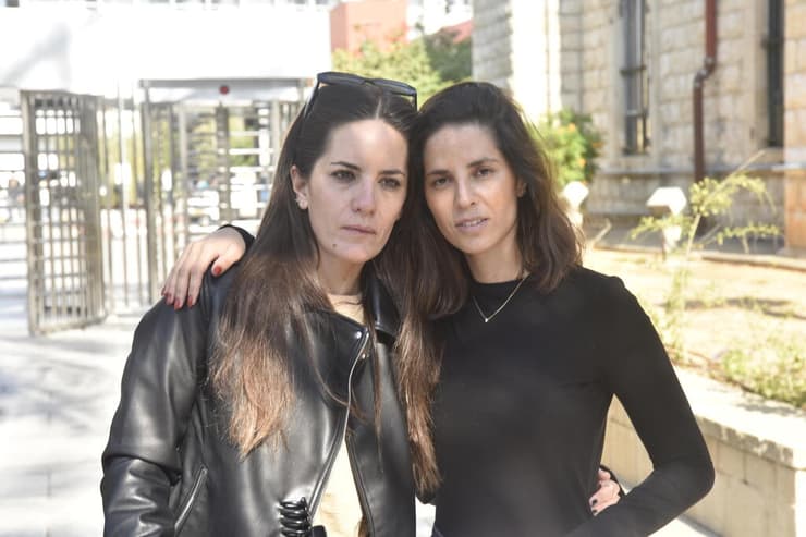 צילום: שרון צור משפחתו של אסף דגן בתגובה לפסק הדין של בג"צ