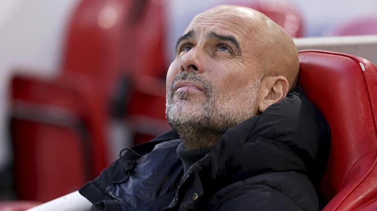 הצהרה מפתיעה. פפ (AP Photo/Ian Hodgson) מאמן מנצ'סטר סיטי פפ גווארדיולה