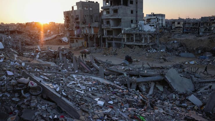 הרס בדרום הרצועה