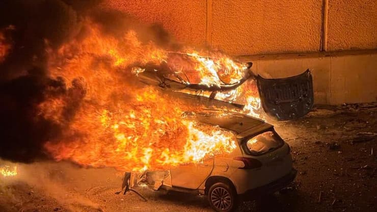 תיעוד מזירת התאונה