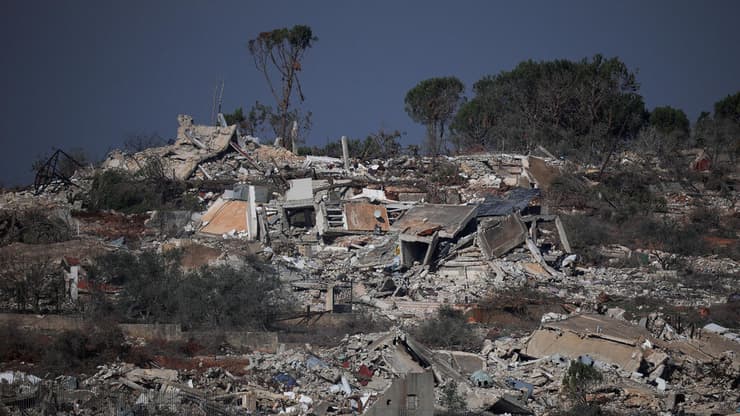 ההרס במטולה בעקבות המלחמה