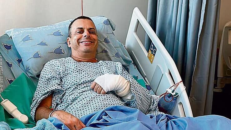 רענן שקד בבית החולים