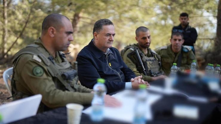 צילום: אלעד מלכה, משרד הביטחון שר הביטחון בביקורו בגבול הצפון