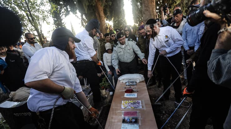 צילום: גיל נחושתן הלוויתו של רס״ן במיל אסף דגן ז״ל