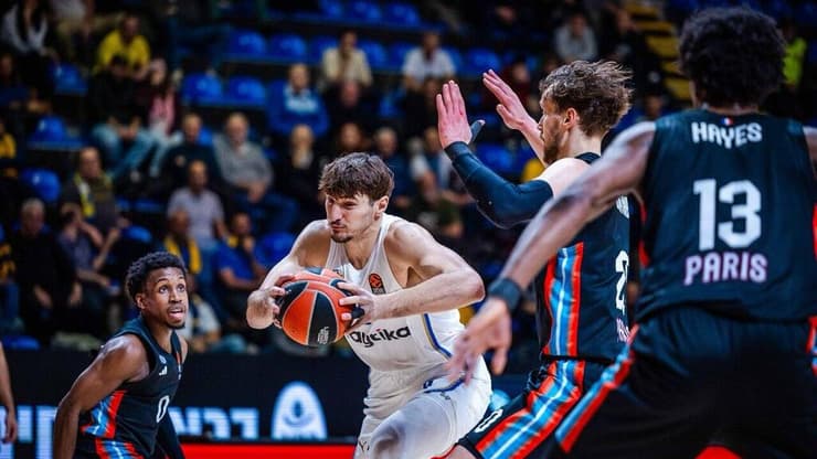 מכבי ת"א רומן סורקין פריז באסקט