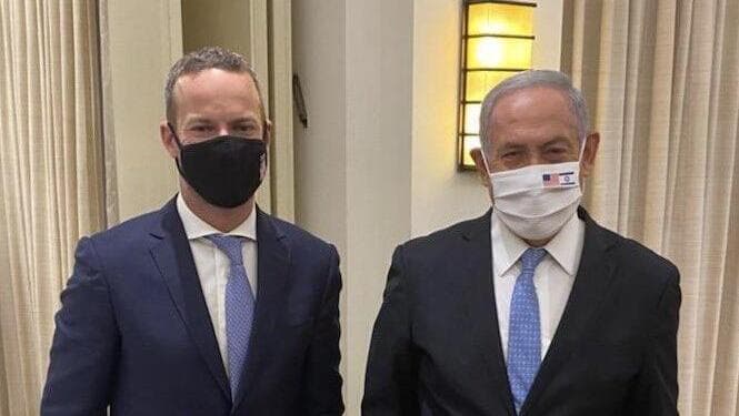 אדם בוהלר וראש הממשלה בנימין נתניהו