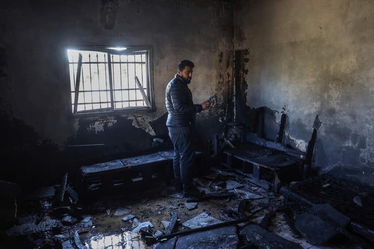 מתנחלים הציתו רכב ומבנים בחווארה