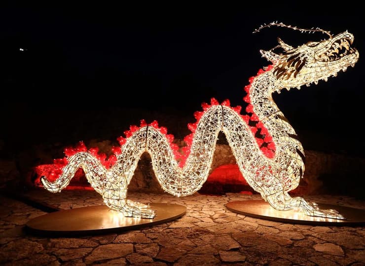 צילום: Mk illumination תערוכת פסלי האורות בירושלים