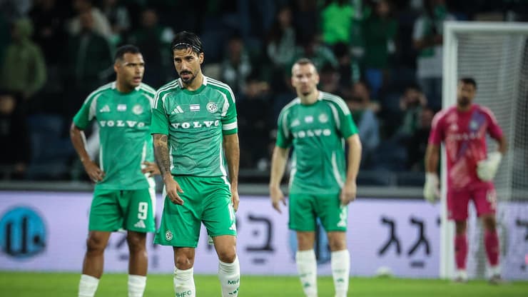 שחקני מכבי חיפה מאוכזבים