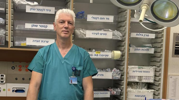 "הצוות קודם כל שואל אם הוא דיבר עם ההורים". פרופ' באלה מיקלוש (צילום: דוברות הדסה) יחידת הטראומה, המרכז הרפואי הדסה