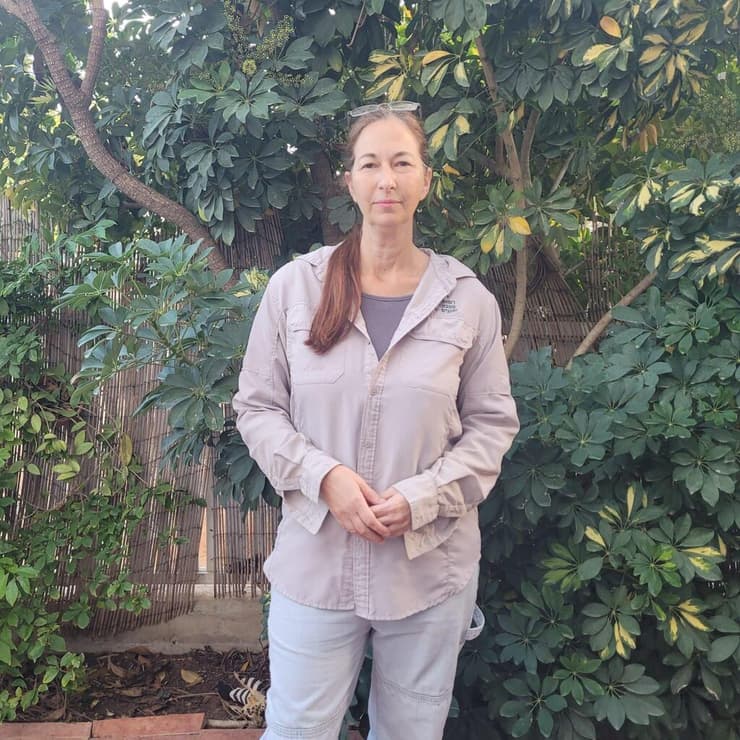 ד"ר דנה מילשטיין, אקולוגית בתי גידול מימיים ברשות הטבע והגנים (צילום: רשות הטבע והגנים) ד,ר דנה מילשטיין, אקולוגית בתי גידול מימיים ברשות הטבע והגנים