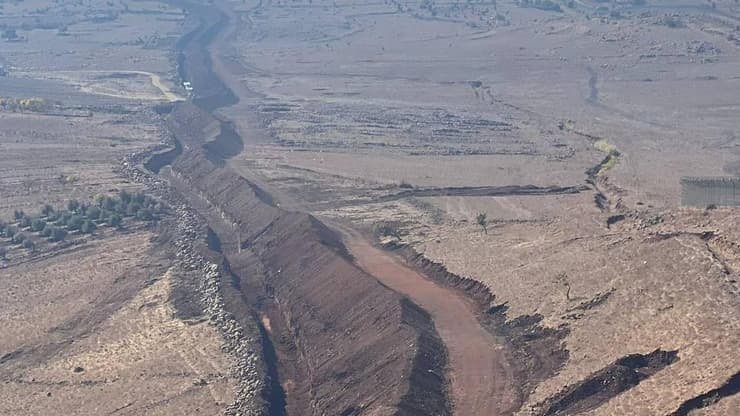 המכשול בגבול סוריה