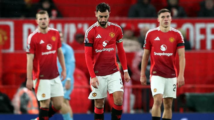 המראה המוכר. שחקני יונייטד מאוכזבים