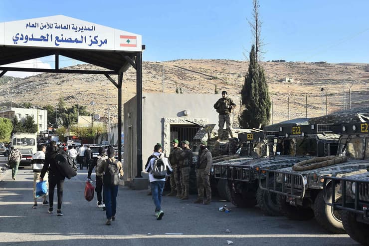 גבול לבנון סוריה