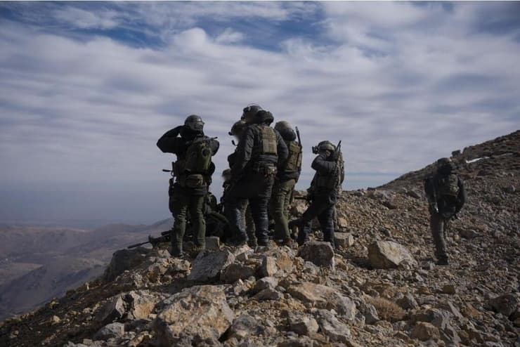 פשיטת כוחות יחידת שלדג בצק"ח ההרים (810) למרחב החרמון הסורי