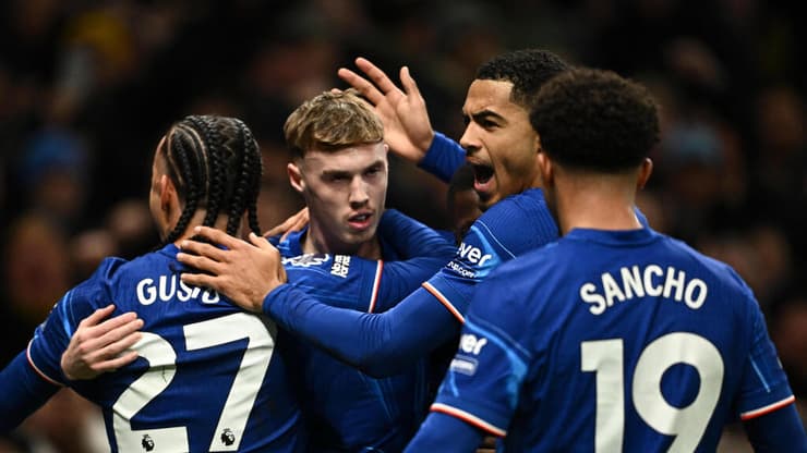 צ'לסי חוגגת (צילום: REUTERS/Dylan Martinez) צ'לסי חוגגת