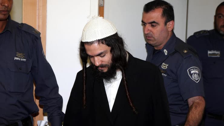 הרוצח עמירם בן אוליאל בבית המשפט