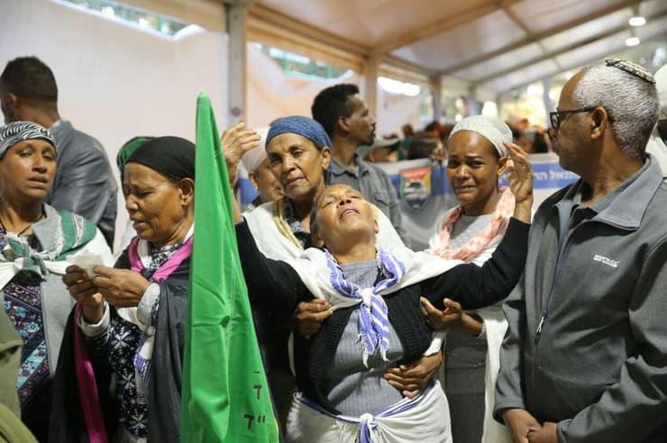  הלווייתו של רס״ר (מיל׳) בנימין דסטאו נגוסה ז"ל בהר הרצל