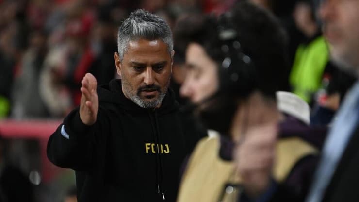 היה מאוכזב בסיום. יצחקי (צילום: הרצל יוסף) יצחקי