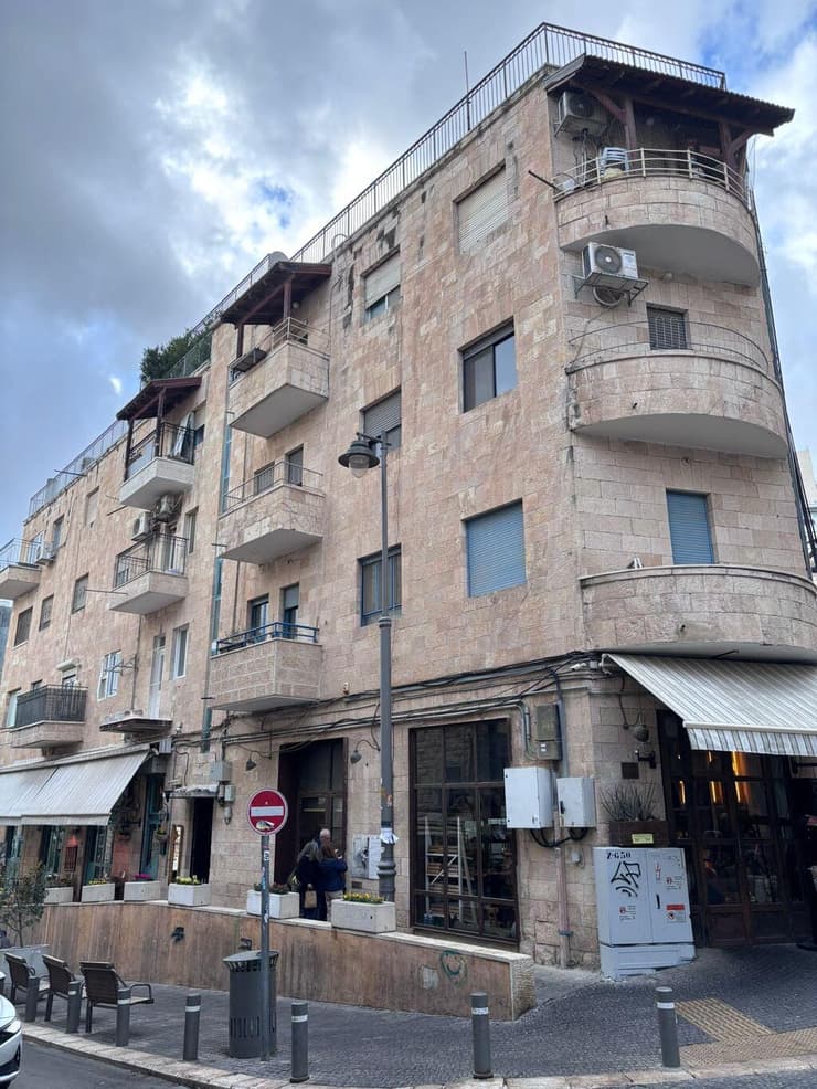 בניין מנדטורי בשוק מחנה יהודה