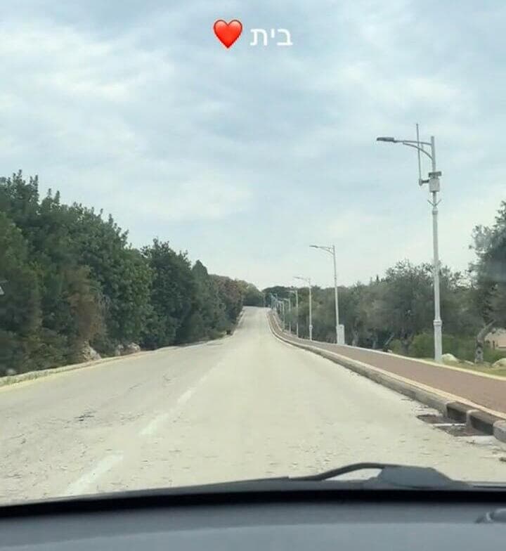 תושבי הצפון תיעדו את חזרתם הביתה ברשתות החברתיות