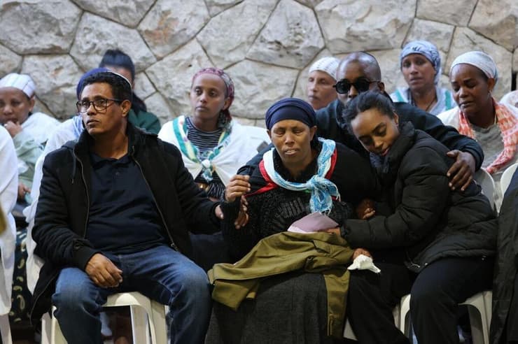  הלווייתו של רס״ר (מיל׳) בנימין דסטאו נגוסה ז"ל בהר הרצל