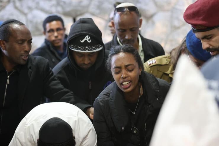  הלווייתו של רס״ר (מיל׳) בנימין דסטאו נגוסה ז"ל בהר הרצל