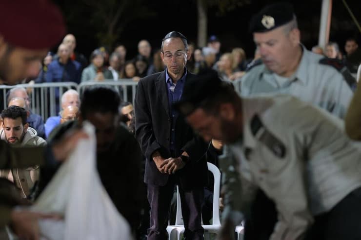 הלווייתו של רס"ל (מיל׳) ארז בן אפרים ז"ל בבית העלמין הצבאי בקריית שאול