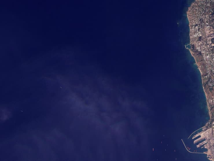 ספינות מלחמה רוסיות במרחק 13 ק"מ מהחוף בטרטוס, סוריה