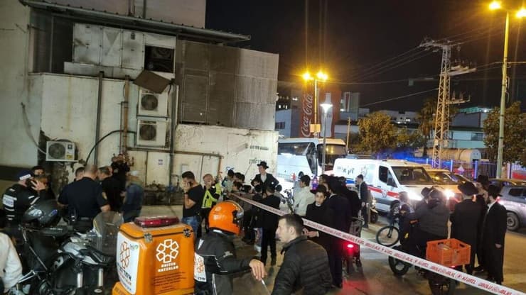 זירת הדריסה בבני ברק