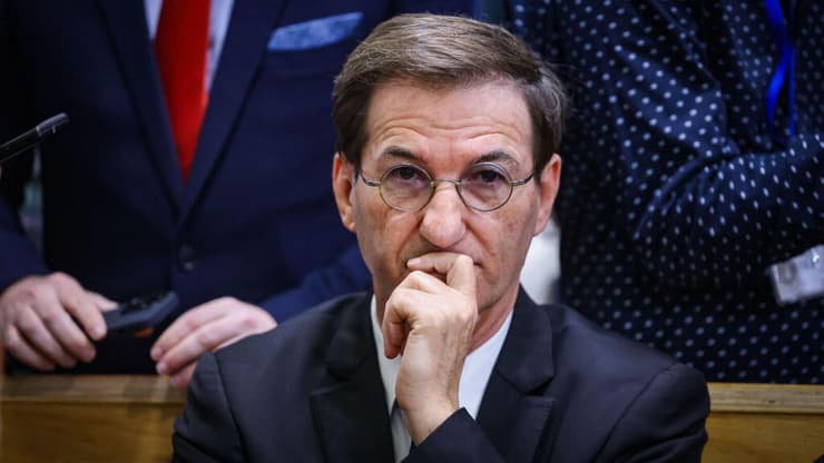 זעם על ביסמוט. "הקואליציה הולכת על חוק השתמטות על מלא" (צילום: חיים גולדברג/פלאש90) בועז ביסמוט