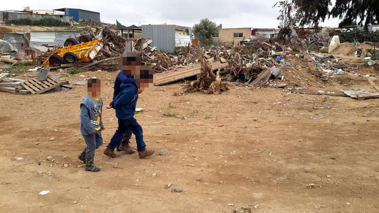 זירת סכנות מתמדת לילדים בפזורה הבדואית