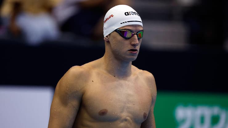 השחיין הישראלי מירון חרותי (צילום: סימונה קסטרוילארי, איגוד השחייה) השחיין הישראלי מירון חרותי