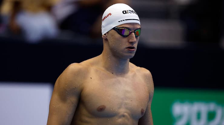 שיא אישי. מירון חרותי (צילום: סימונה קסטרוילארי, איגוד השחייה) השחיין הישראלי מירון חרותי