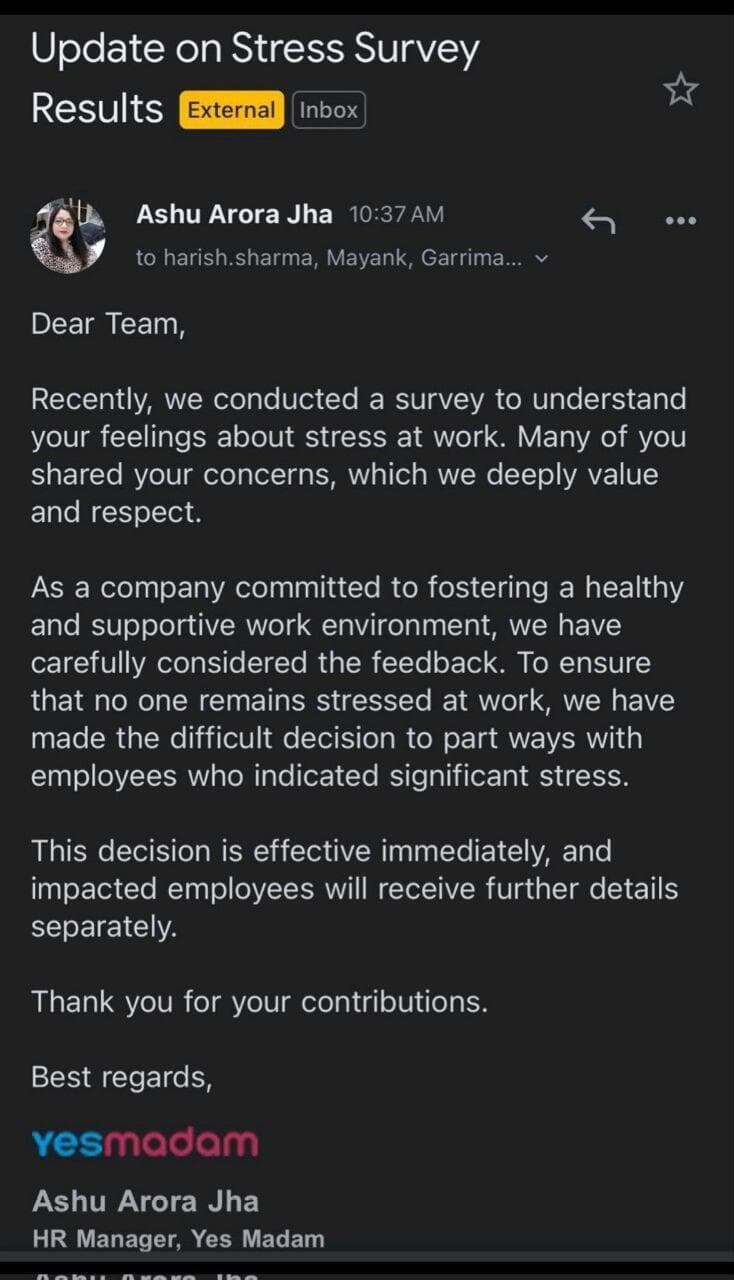 המייל המודלף (צילום מסך מתוך טוויטר) המייל המודלף