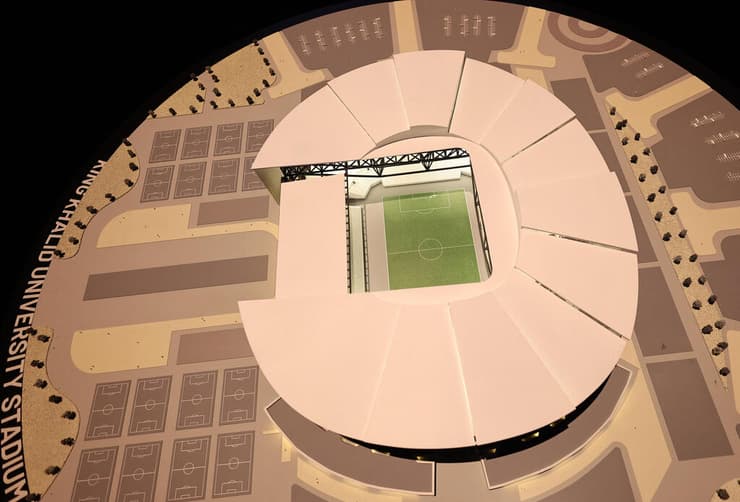 הדמיה של אצטדיון המלך חאליד בריאד (צילום: REUTERS/Hamad I Mohammed) אצטדיון המלך חאליד בריאד