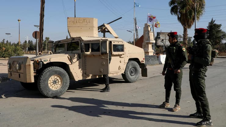 כוחות המורדים הכורדים בצפון-מזרח סוריה (צילום: REUTERS/Orhan Qereman) הכוחות הסוריים הדמוקרטיים